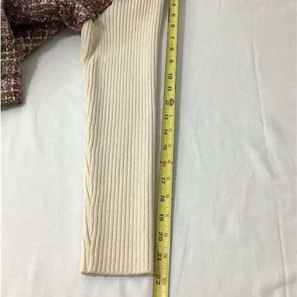 St John Sport By Marie Gray Tweed Knit Sweater Jacket Size XL - Picture 12 of 16